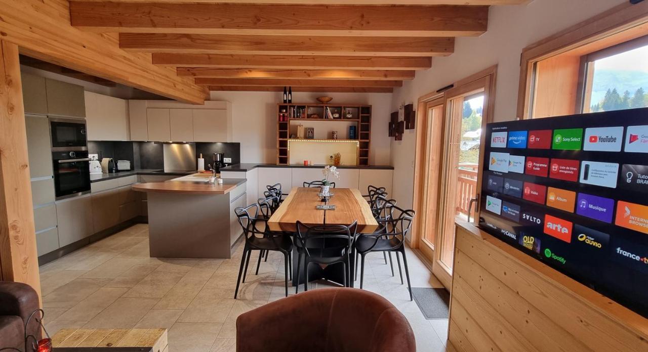 Chalet Arpitan - les Carroz - Grand Massif Extérieur photo