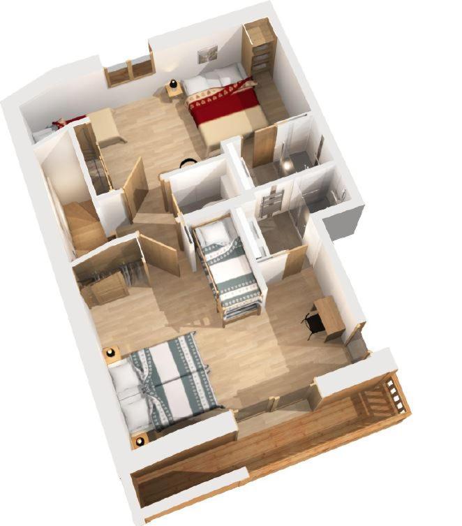 Chalet Arpitan - les Carroz - Grand Massif Chambre photo