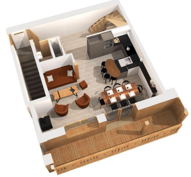 Chalet Arpitan - les Carroz - Grand Massif Chambre photo
